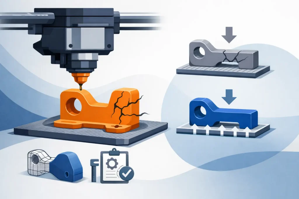 Czy FDM wytrzyma? Zależy od projektu części